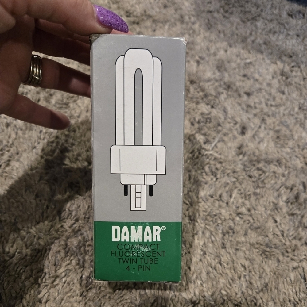 Damar CFM26W GX24Q-3/841 ECO 6481A Compact Fluorescent Triple Twin Tube 4-Pin